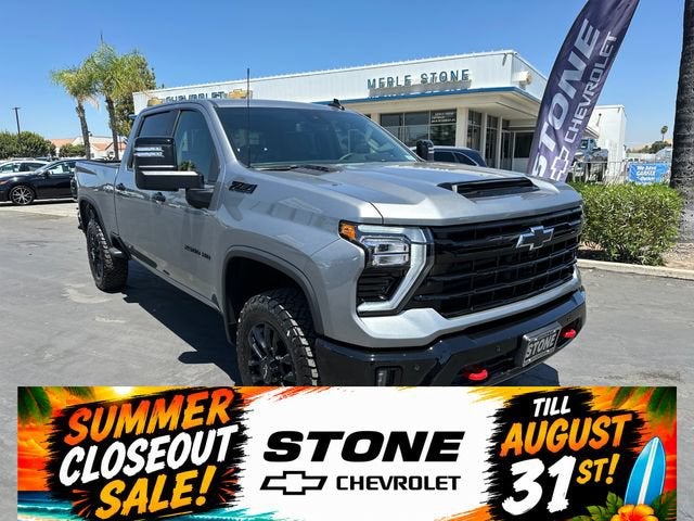 Sterling Gray Metallic 2026 Chevrolet Silverado 2500HD Pickup Truck Four-Wheel Drive Automatic