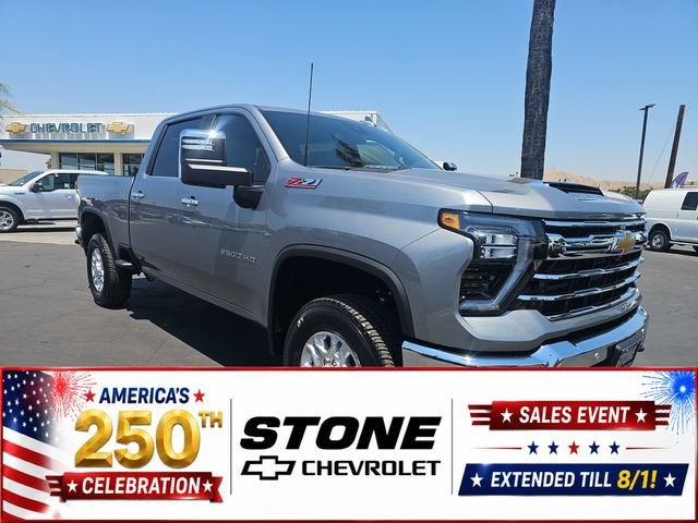 Sterling Gray Metallic 2026 Chevrolet Silverado 2500HD Pickup Truck Four-Wheel Drive Automatic