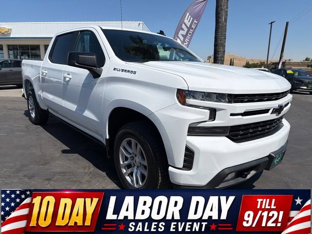 Summit White 2022 Chevrolet Silverado 1500 Pickup Truck 4X2 Automatic