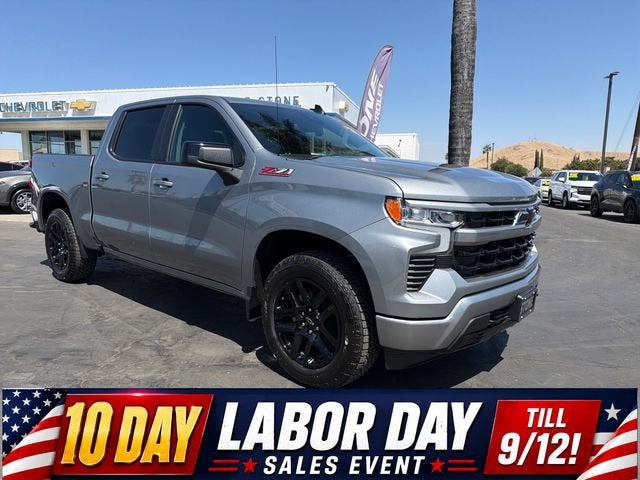 Sterling Gray Metallic 2026 Chevrolet Silverado 1500 Pickup Truck Four-Wheel Drive Automatic