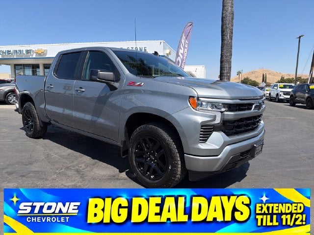 Sterling Gray Metallic 2026 Chevrolet Silverado 1500 Pickup Truck Four-Wheel Drive Automatic
