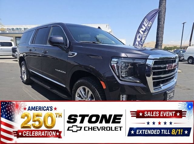 Titanium Rush Metallic 2024 GMC Yukon XL SUV / Crossover Four-Wheel Drive Automatic