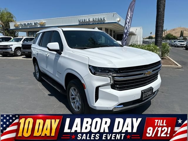 Summit White 2023 Chevrolet Tahoe SUV / Crossover Four-Wheel Drive Automatic