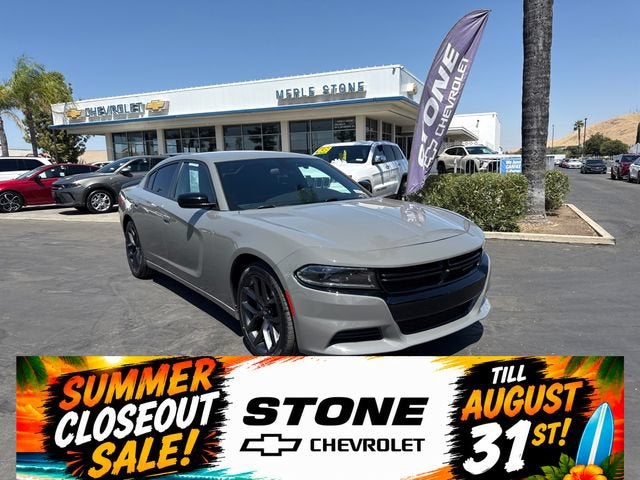 Gray 2023 Dodge Charger Sedan Rear-Wheel Drive Automatic