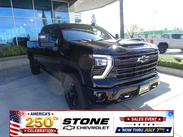 Black 2026 Chevrolet Silverado 3500HD Pickup Truck Four-Wheel Drive Automatic