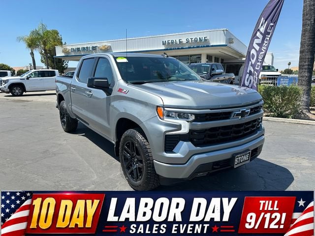 Sterling Gray Metallic 2026 Chevrolet Silverado 1500 Pickup Truck Four-Wheel Drive Automatic