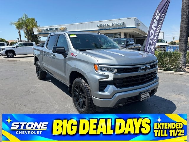 Sterling Gray Metallic 2026 Chevrolet Silverado 1500 Pickup Truck Four-Wheel Drive Automatic
