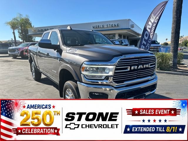 Gray 2019 RAM 2500 Pickup Truck Four-Wheel Drive Automatic