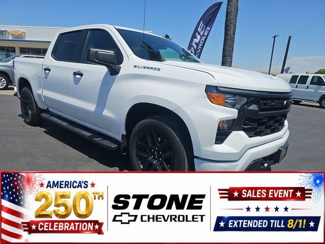 Summit White 2023 Chevrolet Silverado 1500 Pickup Truck 4X2 Automatic
