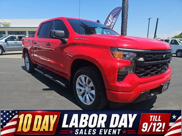 Red Hot 2023 Chevrolet Silverado 1500 Pickup Truck Four-Wheel Drive Automatic