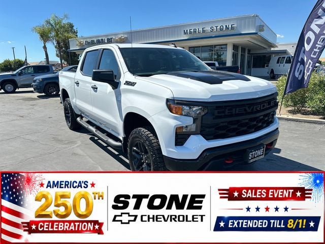 Summit White 2026 Chevrolet Silverado 1500 Pickup Truck Four-Wheel Drive Automatic