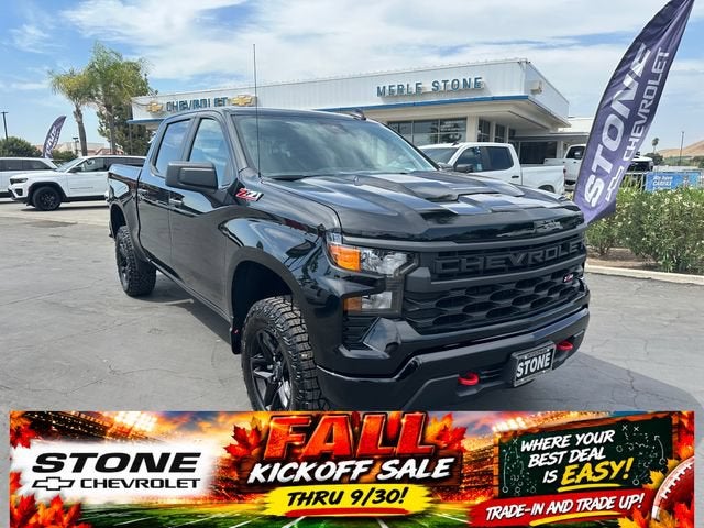 Black 2026 Chevrolet Silverado 1500 Pickup Truck Four-Wheel Drive Automatic
