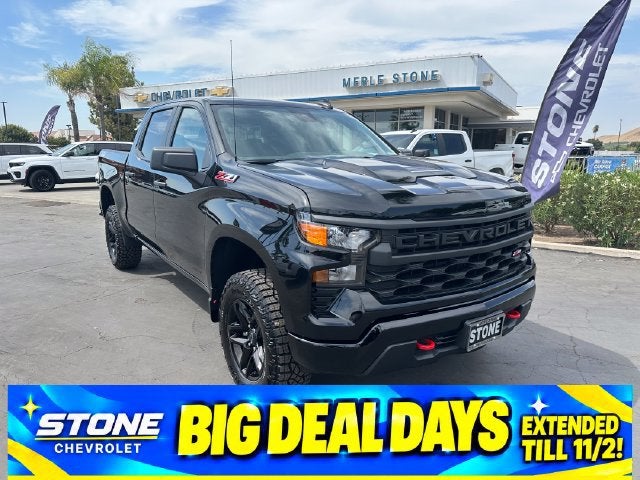 Black 2026 Chevrolet Silverado 1500 Pickup Truck Four-Wheel Drive Automatic