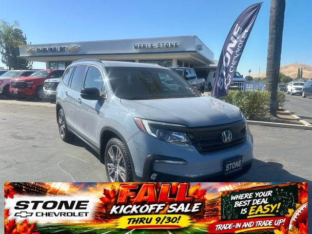 Gray 2022 Honda Pilot SUV / Crossover Front-Wheel Drive Automatic