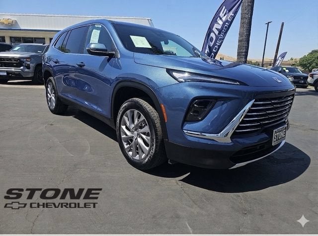 Ocean Blue Metallic 2025 Buick Enclave Preferred FWD SUV / Crossover Front-Wheel Drive Automatic