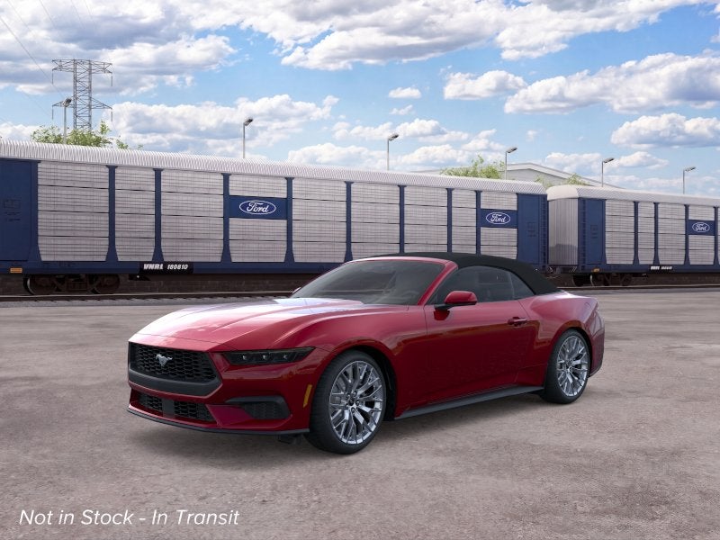 Pink (Molten Magenta Metallic Tinted Clearcoat) 2026 Ford Mustang Convertible Rear-Wheel Drive Automatic