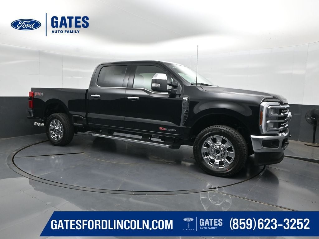Agate Black Metallic 2026 Ford F-250 Super Duty Pickup Truck Four-Wheel Drive Automatic