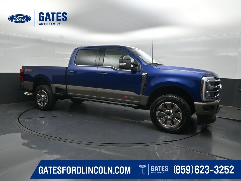 Argon Blue Metallic 2026 Ford F-250 Super Duty Pickup Truck Four-Wheel Drive Automatic