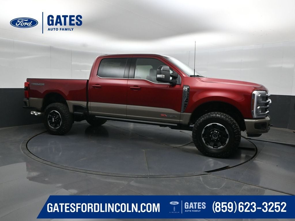 Ruby Red Metallic Tinted Clearcoat 2026 Ford F-250 Super Duty Pickup Truck Four-Wheel Drive Automatic
