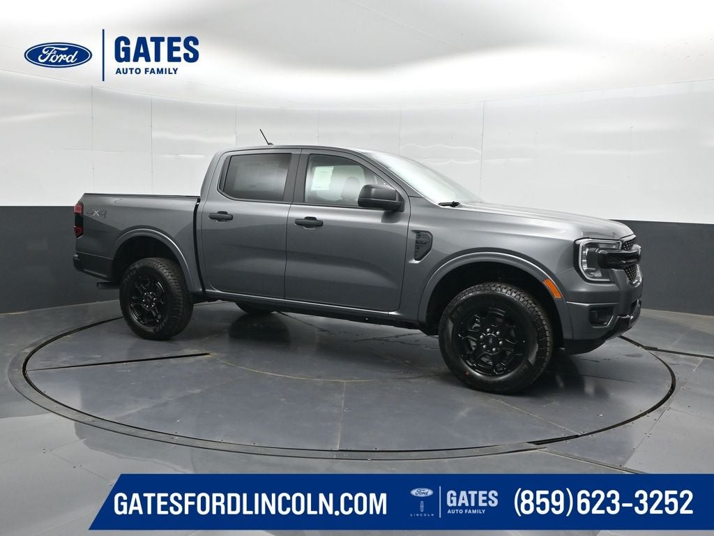 Carbonized Gray Metallic 2026 Ford Ranger Pickup Truck Four-Wheel Drive Automatic