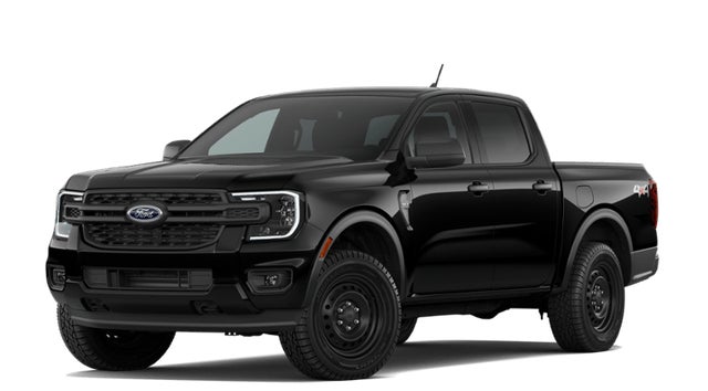 Shadow Black 2026 Ford Ranger Pickup Truck Four-Wheel Drive Automatic