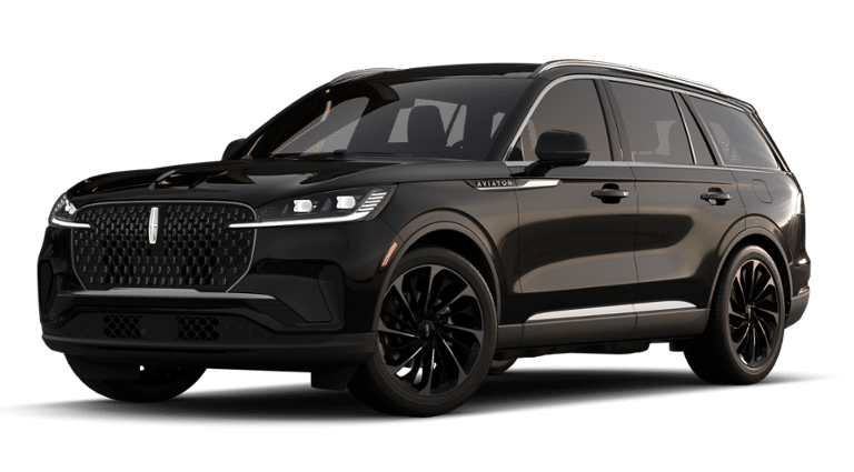Infinite Black Metallic Clearcoat 2026 Lincoln Aviator SUV / Crossover All-Wheel Drive Automatic