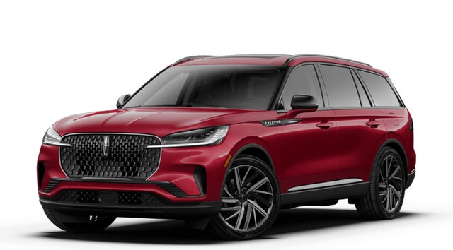 Ruby Red Metallic Tinted Clearcoat 2027 Lincoln Aviator SUV / Crossover All-Wheel Drive Automatic