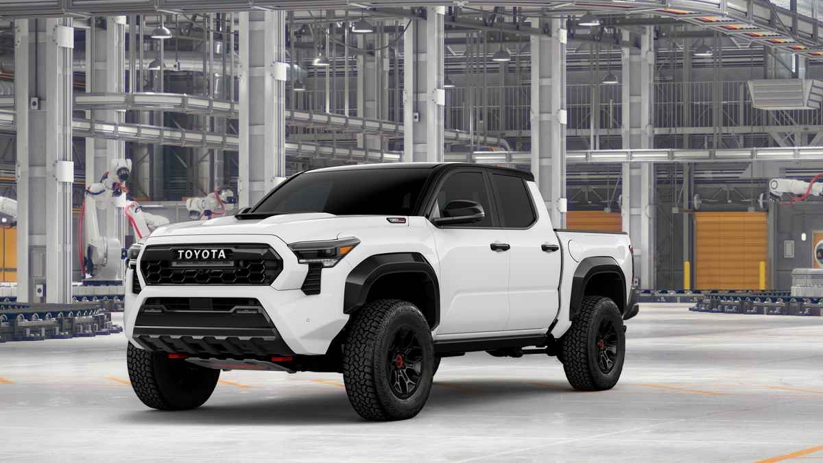 Ice Cap With Black Roof 2026 Toyota Tacoma Pickup Truck  8-Speed Automatic