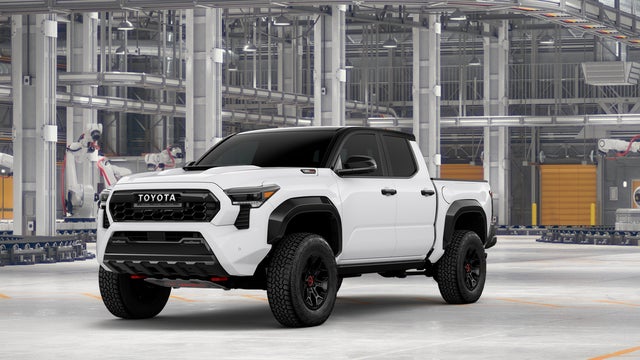 Ice Cap With Black Roof 2026 Toyota Tacoma Pickup Truck 8-Speed Automatic