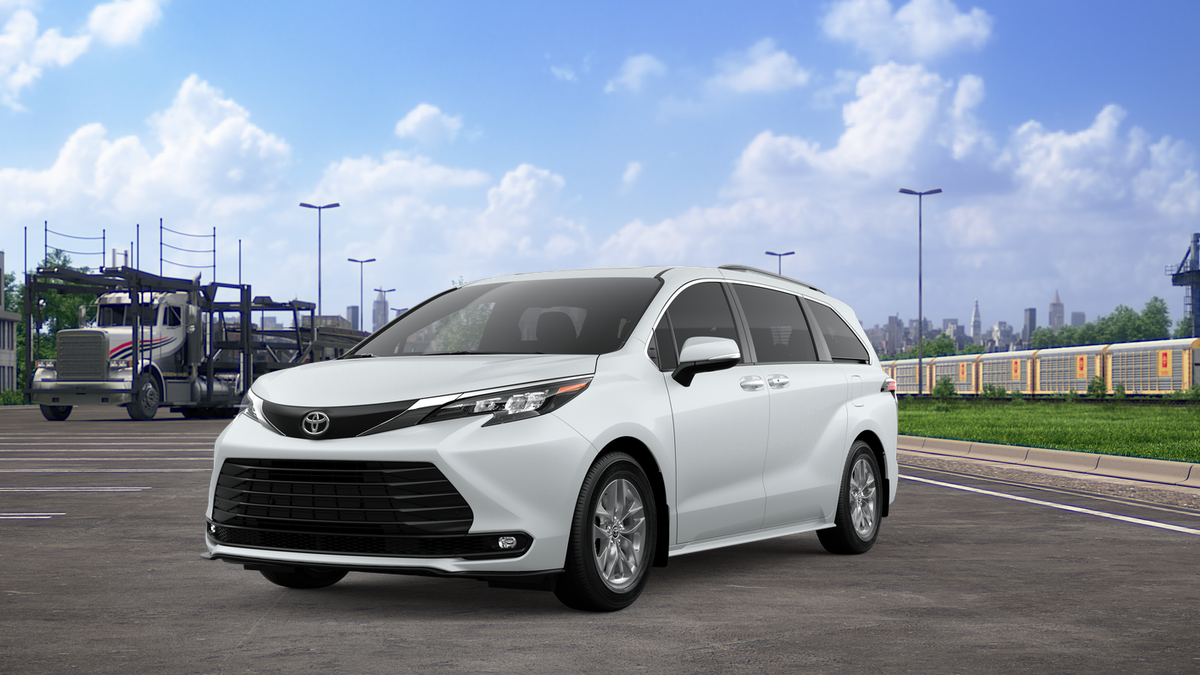 Wind Chill Pearl [Extra_Cost_Color] 2026 Toyota Sienna Minivan All-Wheel Drive Continuously Variable Transmission
