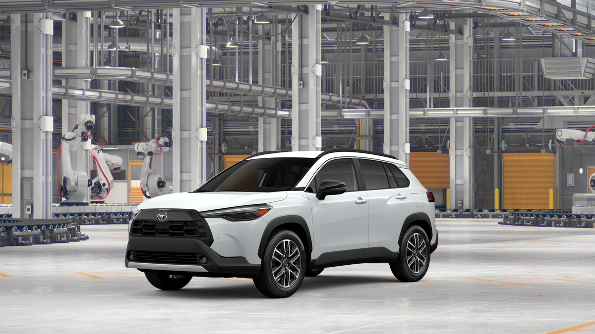 Wind Chill Pearl [Extra_Cost_Color] 2026 Toyota Corolla Cross SUV / Crossover All-Wheel Drive Continuously Variable Transmission