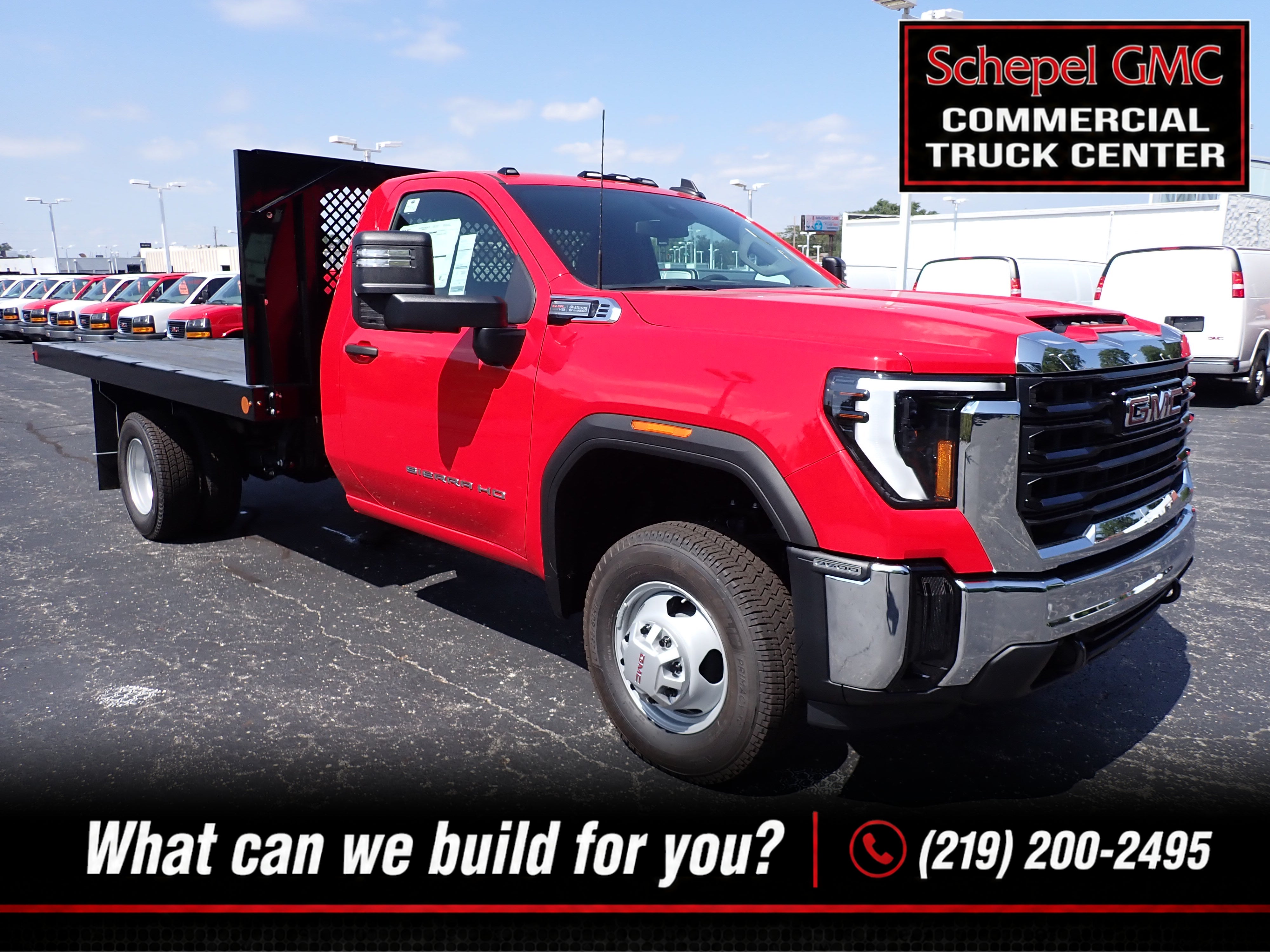 Cardinal Red 2026 GMC Sierra 3500HD Chassis Pickup Truck 4X2 Automatic