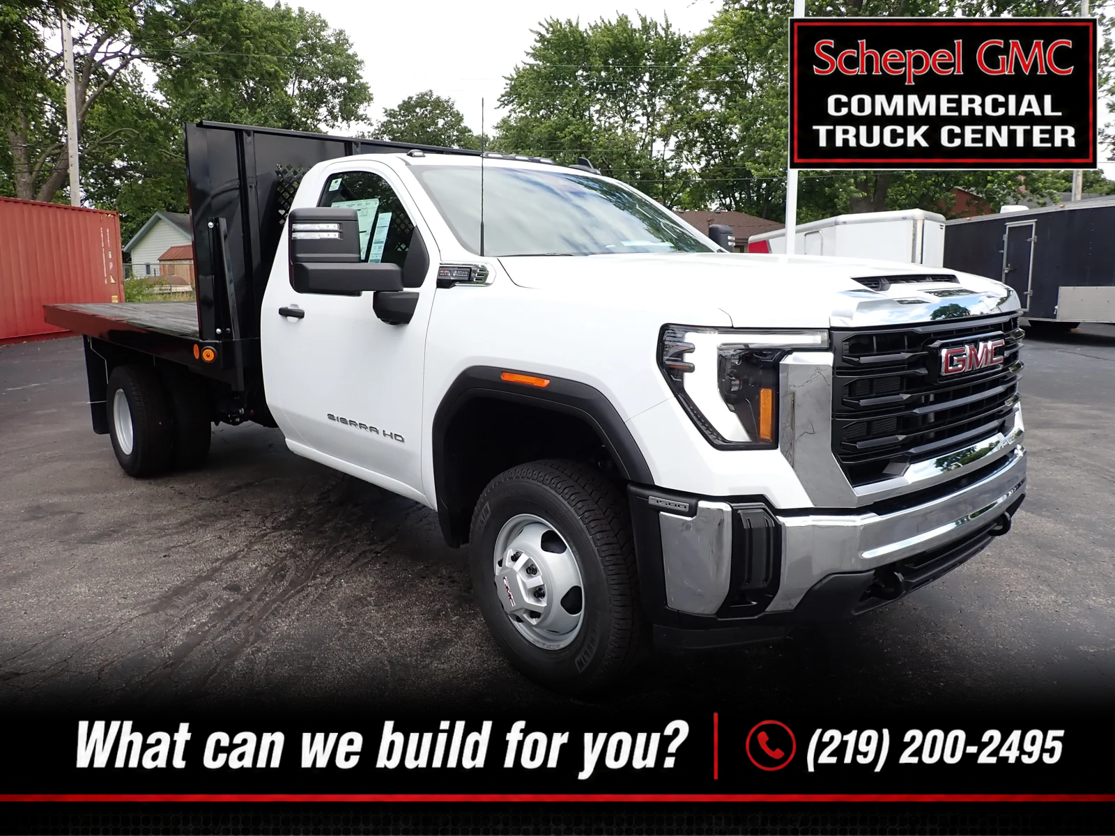 Summit White 2026 GMC Sierra 3500HD Chassis Pickup Truck Four-Wheel Drive Automatic