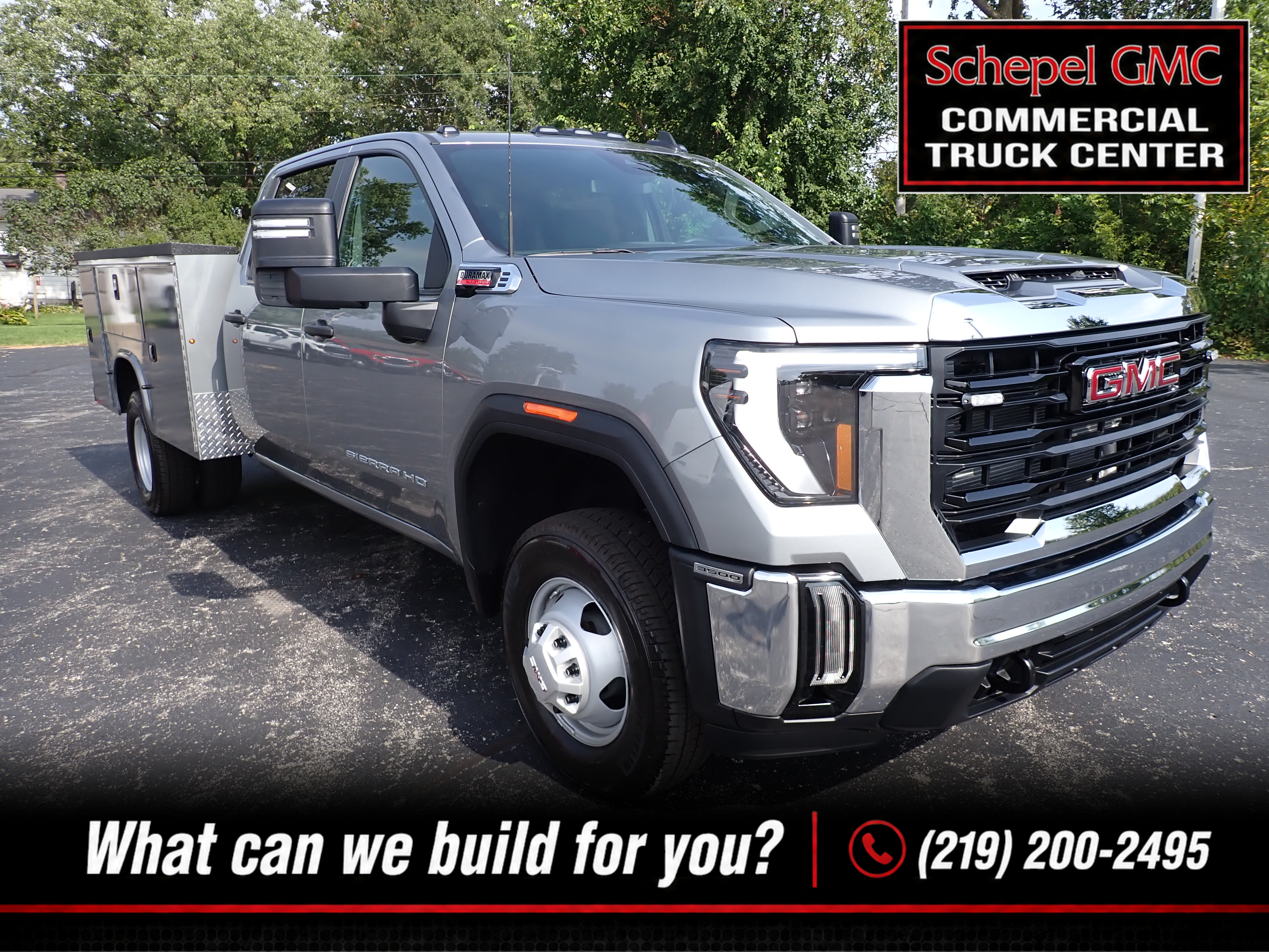 Sterling Metallic 2026 GMC Sierra 3500HD Chassis Pickup Truck Four-Wheel Drive Automatic