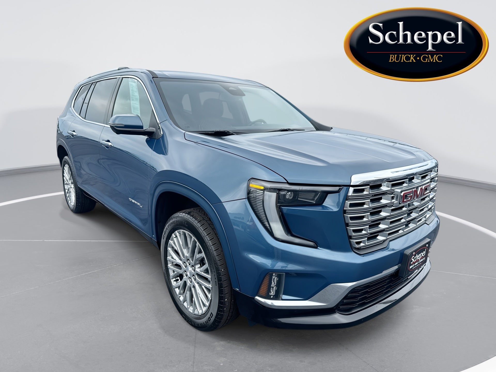 Downpour Metallic 2025 GMC Acadia SUV / Crossover Four-Wheel Drive Automatic