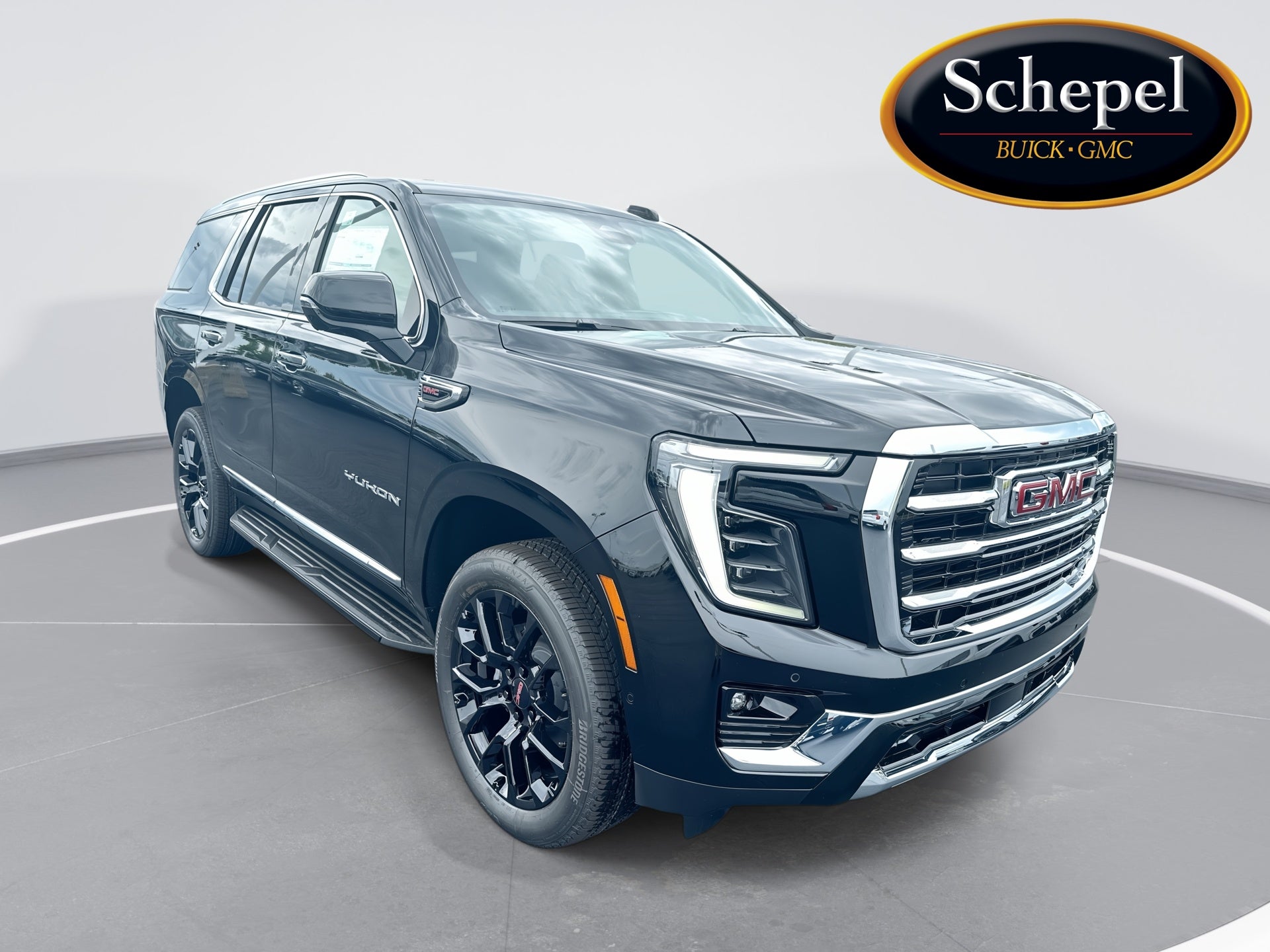 Onyx Black 2026 GMC Yukon Elevation 4WD SUV / Crossover Four-Wheel Drive Automatic