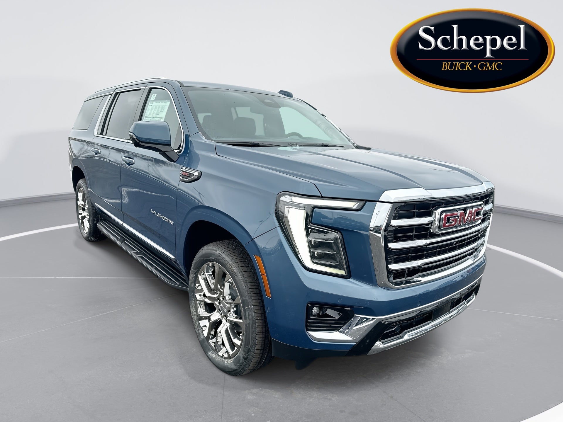 Downpour Metallic 2026 GMC Yukon XL SUV / Crossover Four-Wheel Drive Automatic