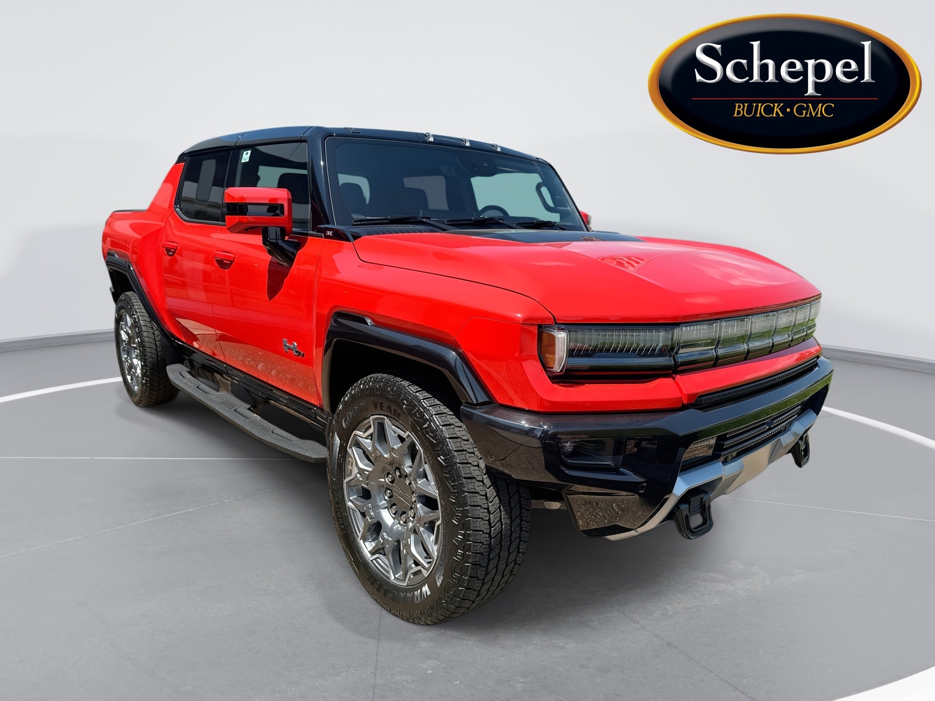 Solar Orange 2025 GMC Hummer EV Pickup Pickup Truck All-Wheel Drive Automatic