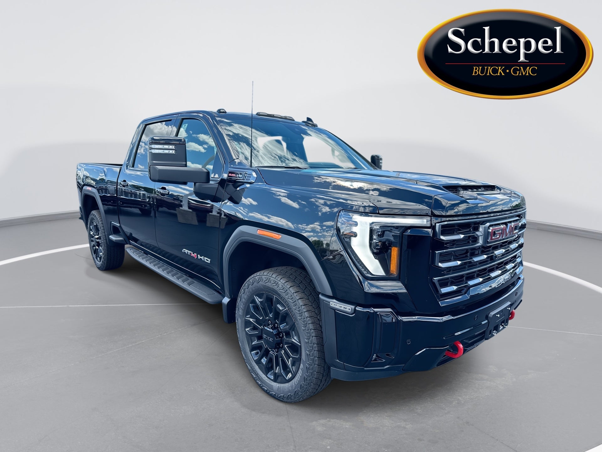 Onyx Black 2026 GMC Sierra 2500HD Pickup Truck Four-Wheel Drive Automatic