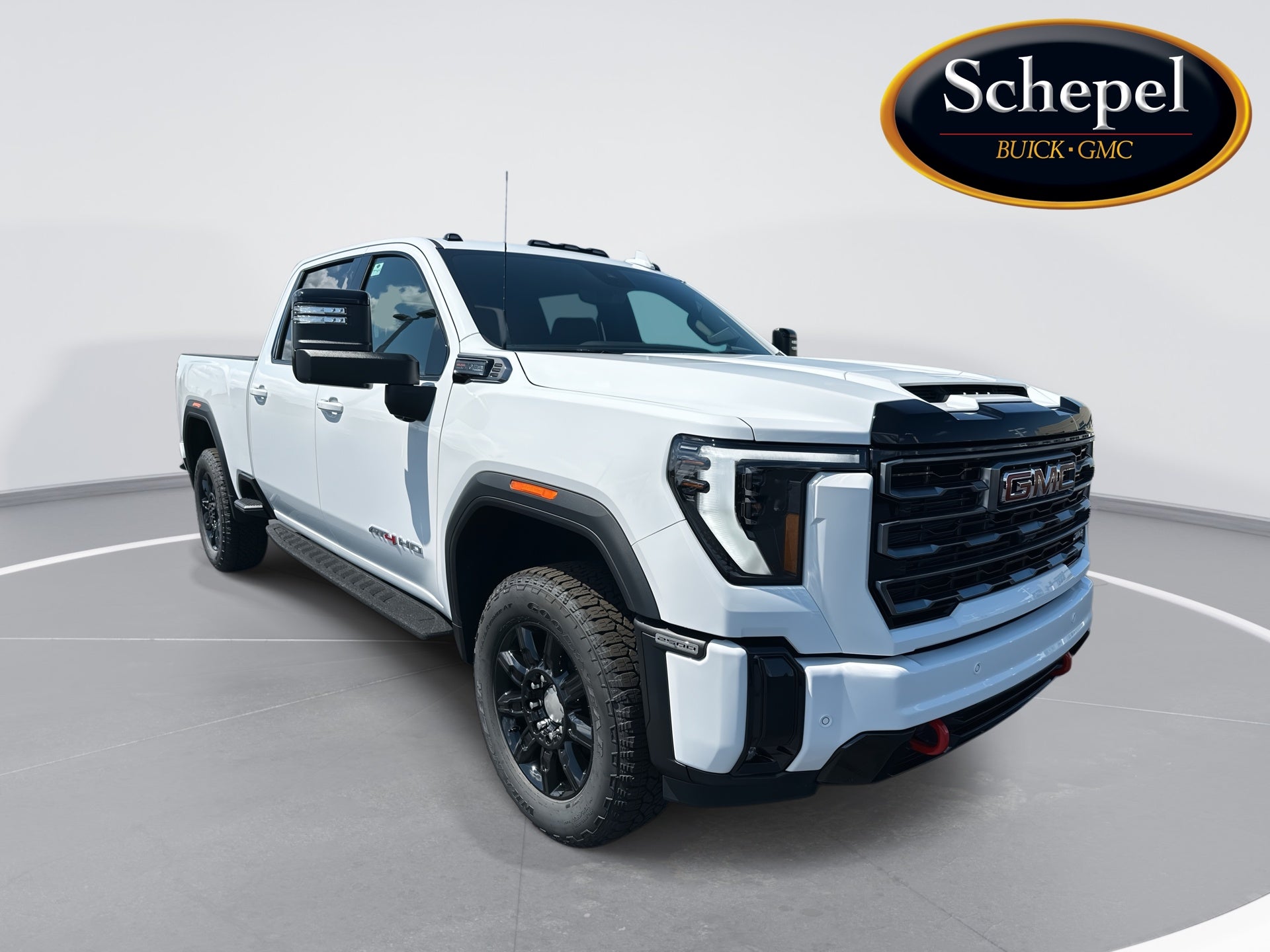 Summit White 2026 GMC Sierra 2500HD Pickup Truck Four-Wheel Drive Automatic