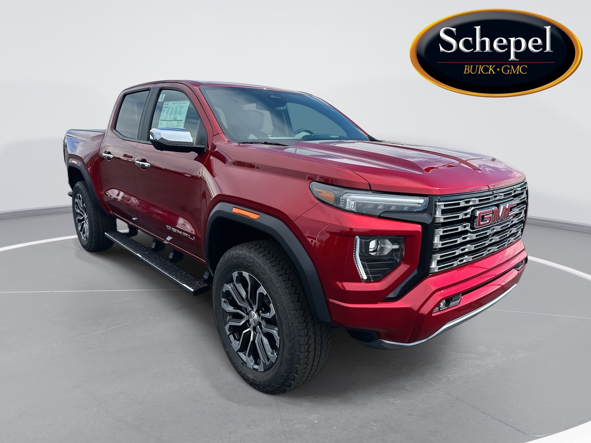 Volcanic Red Tintcoat 2026 GMC Canyon Pickup Truck Four-Wheel Drive Automatic