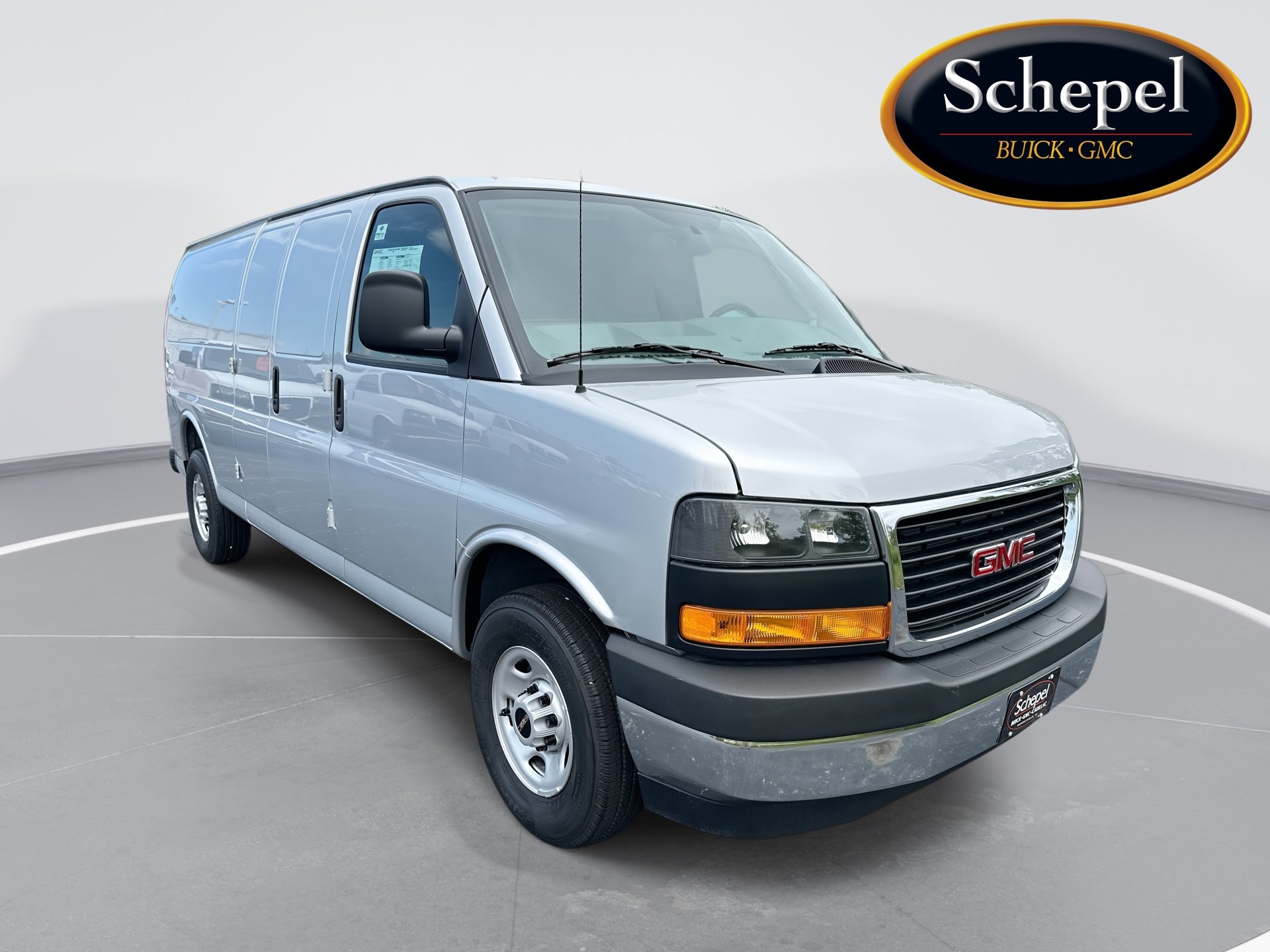 Quicksilver Metallic 2026 GMC Savana Cargo Van Rear-Wheel Drive Automatic