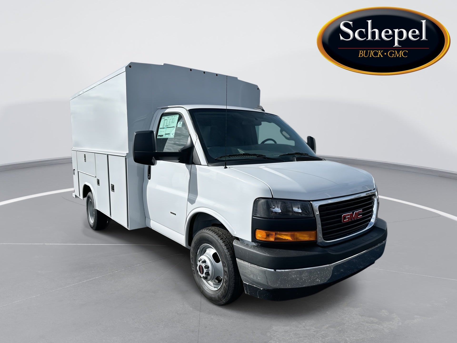 Summit White 2026 GMC Savana Chassis Van Rear-Wheel Drive Automatic