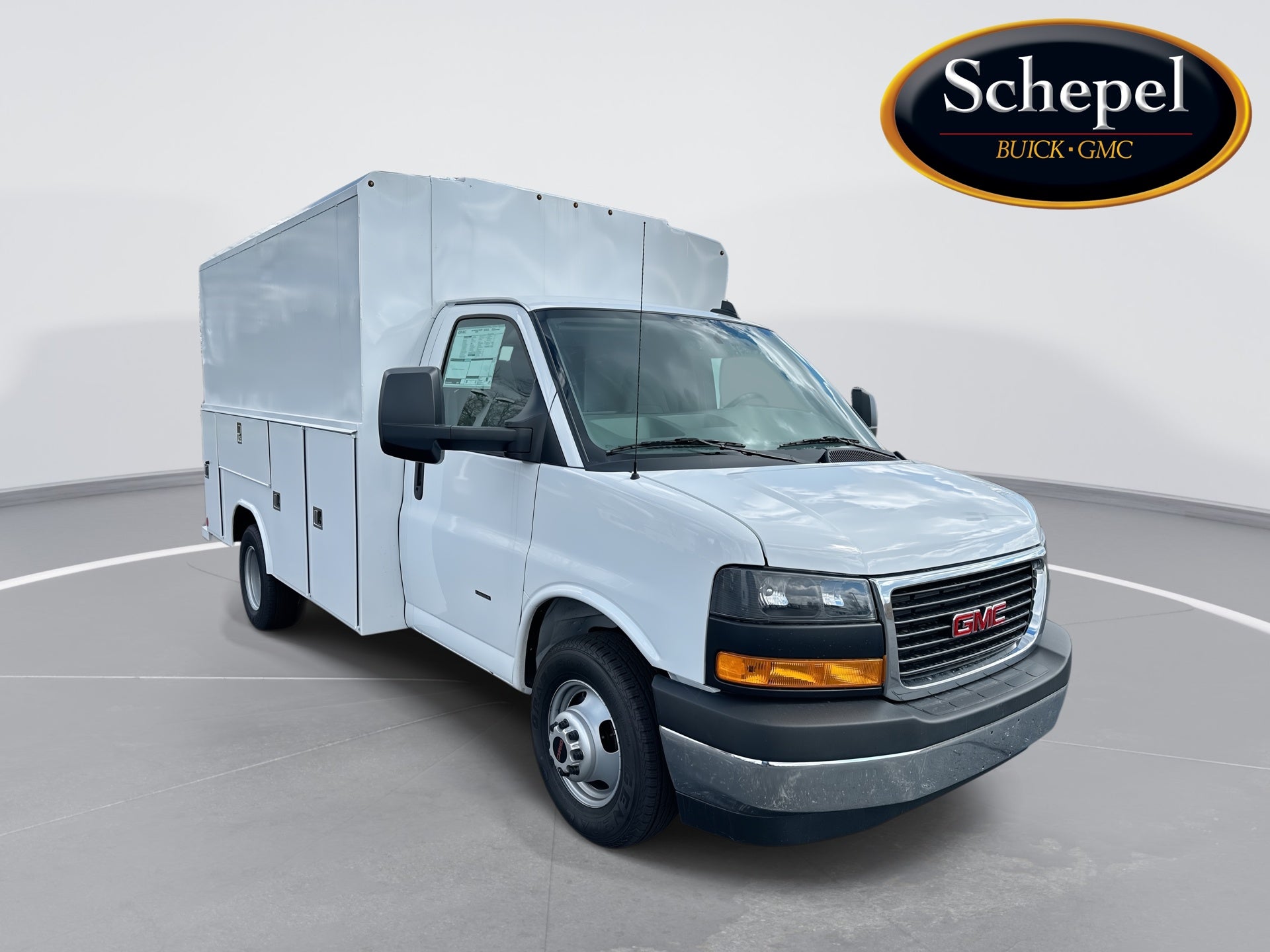 Summit White 2026 GMC Savana Chassis Van Rear-Wheel Drive Automatic