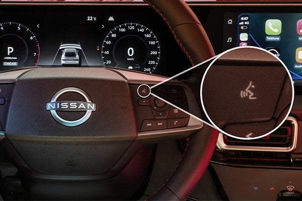 Pantalla NissanConnect