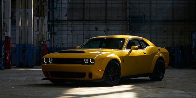 Yellow Certified Pre-Owned Dodge Challenger