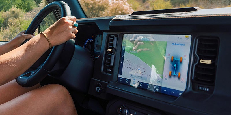 2026 Ford Bronco Interior Dashboard and Technology