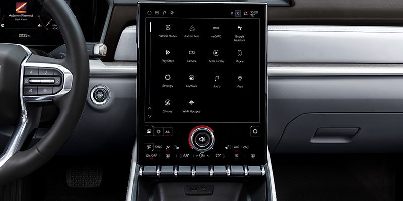 2027 GMC Terrain interior dashboard