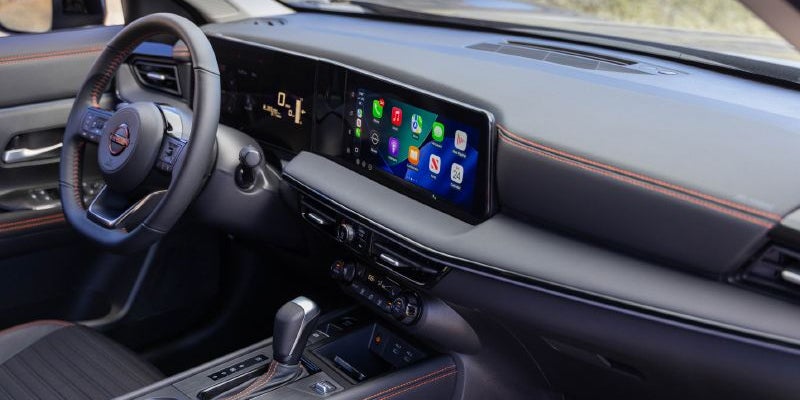 2027 Nissan Kicks front dashboard