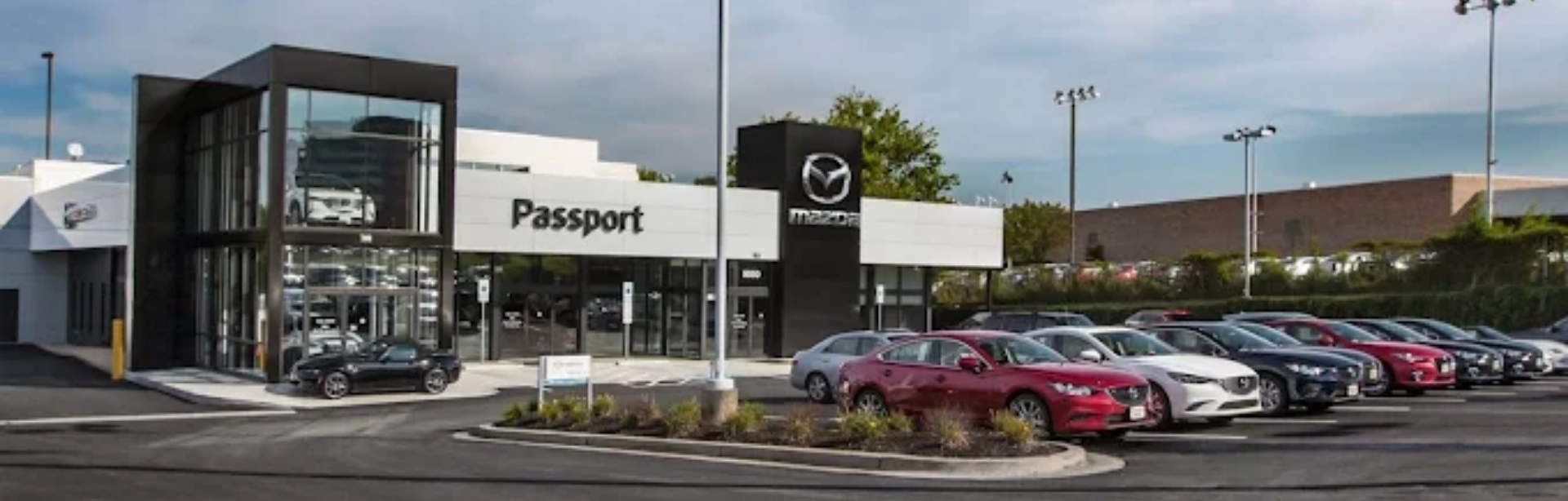 Exterior view of Passport Mazda